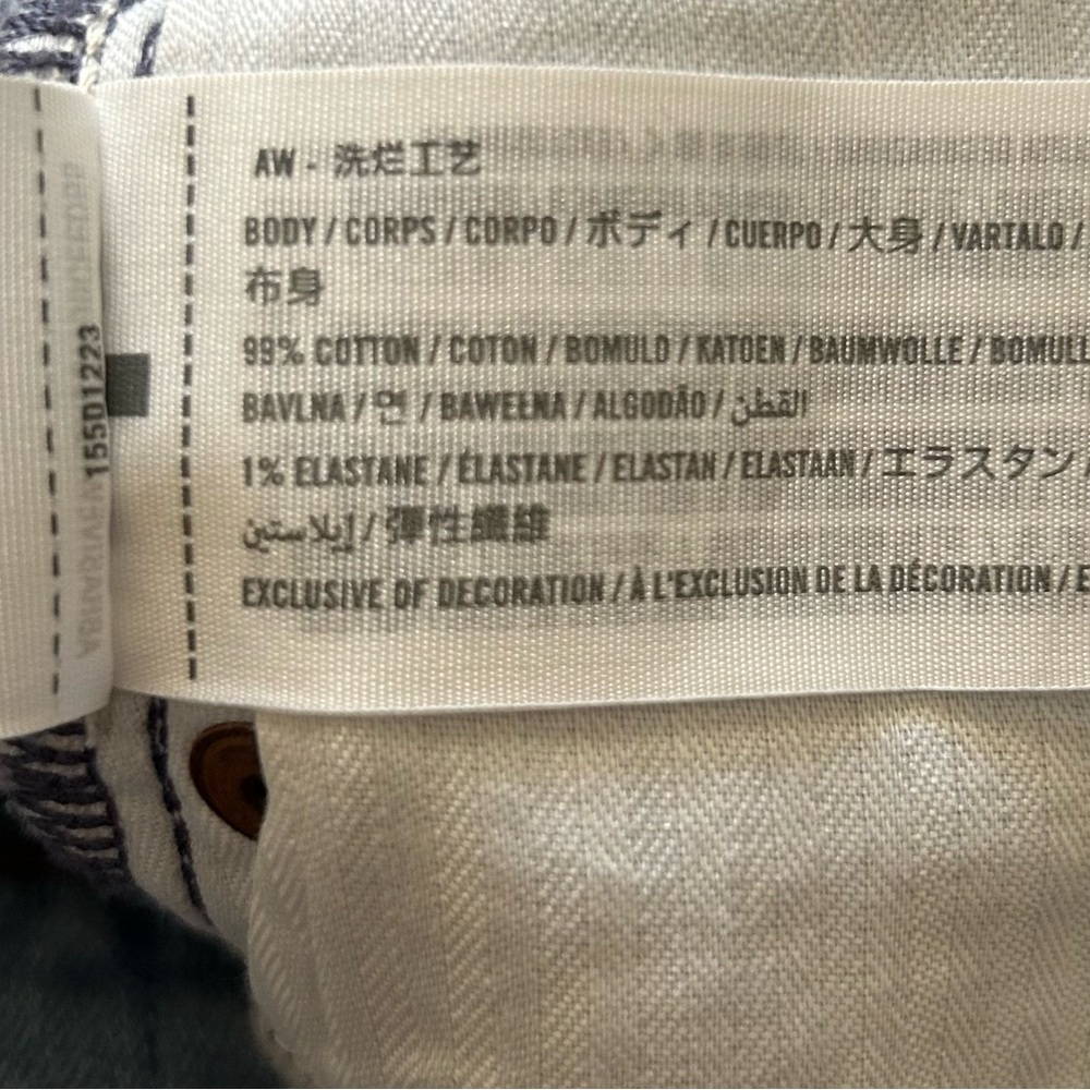 NWT, Abercrombie & Fitch Curve Love The Ankle Straight Ultra High Rise Jeans, 30 - Picture 9 of 11